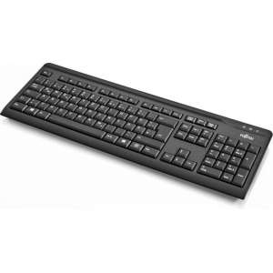 Fujitsu KB410 toetsenbord USB QWERTY Zwart