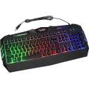 Gaming LED Toetsenbord Hurricane - LED Backlight - Zwart