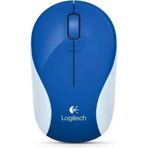 Logitech M187 - Draadloze Mini Muis / Blauw
