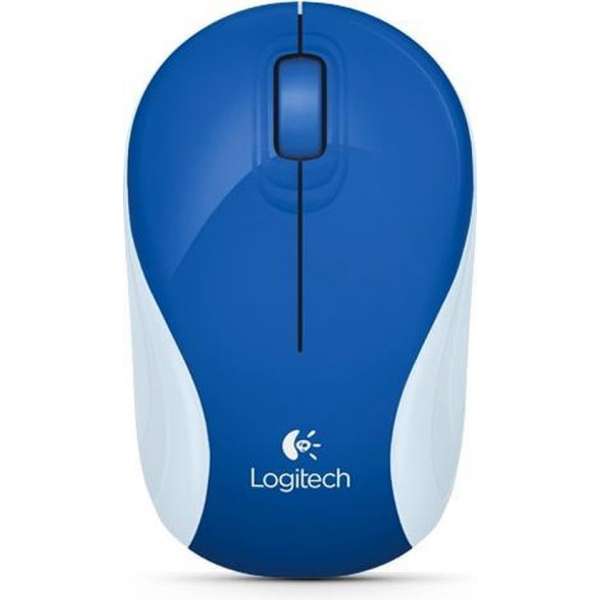 Logitech M187 - Draadloze Mini Muis / Blauw