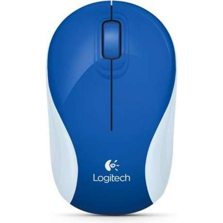 Logitech M187 - Draadloze Mini Muis / Blauw
