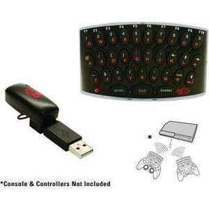 Saitek PS3 Wireless ThumbPad toetsenbord RF Draadloos QWERTY Zwart