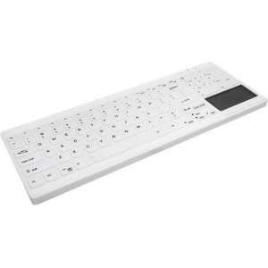 Wasbaar Desinfecteerbaar Toetsenbord Active Key AK-C7412 Wit