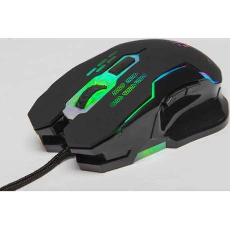 Manhattan 179164 muis USB Type-A Optisch 2400 DPI Ambidextrous