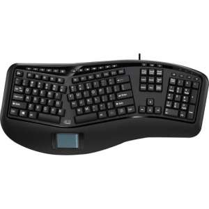 Adesso Tru-Form 450 toetsenbord USB QWERTY Amerikaans Engels Zwart