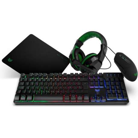 BG BGX4PCK toetsenbord USB Zwart