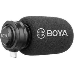 Boya BY-DM100 cardioid video mic for smartphone USB-C