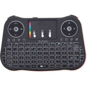 MT08 QWERTY Mini Toetsenbord met touchpad | Voor Android TV Box, Projector en meer