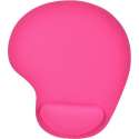 Mousepad met neoprene toplaag | muismat | | polssteun | Roze