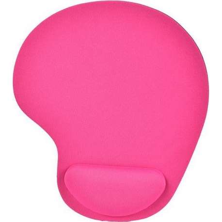 Mousepad met neoprene toplaag | muismat | | polssteun | Roze