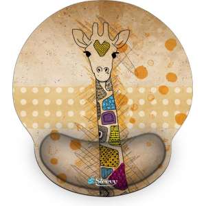 Muismat polssteun giraffe - Sleevy
