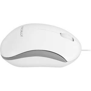 Macally QMouse-W Optische USB muis wit 1200DPI