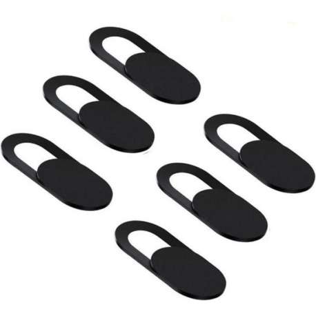 Universele Webcam Cover - Geschikt voor Smartphones/Macbook/Ipad - Privacy Protection Slider - Ultra-thin - 6 PACK / Stuks