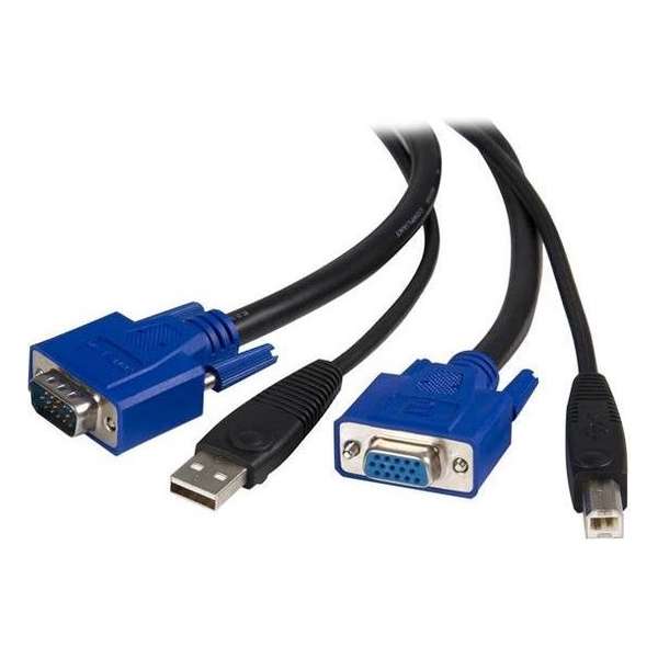 StarTech.com 3m 2-in-1 universele USB KVM kabel