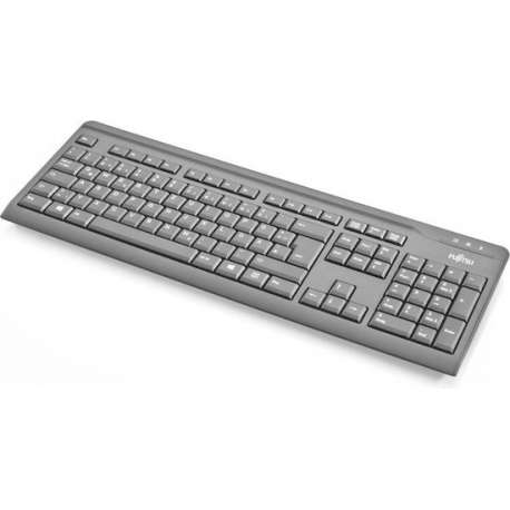 Fujitsu KB410 USB QWERTY Portugees Zwart