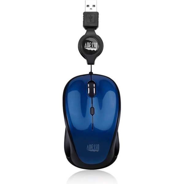 Adesso iMouse S8 muis USB Type-A Optisch 1600 DPI Ambidextrous
