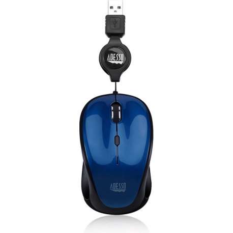 Adesso iMouse S8 muis USB Type-A Optisch 1600 DPI Ambidextrous