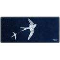 Muismat xxl gaming patroon en vogels 90 x 40 cm - Sleevy