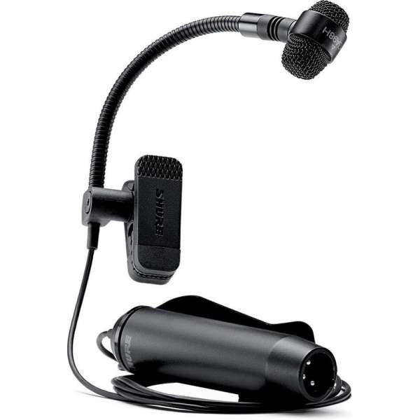 Shure PGA98H-condensatormicrofoon met zwanenhals en cardioïde patroon, inclusief XLR-kabel