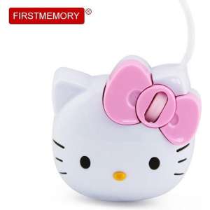 Bluestork Bumpy Hello Kitty muis USB Type-A Optisch 800 DPI
