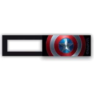 Webcam cover - licentie™ - Captain America  02 - zwart