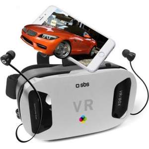 SBS TEVREARBOX Smartphonegebaseerd headmounted display Zwart, Wit headmounted display