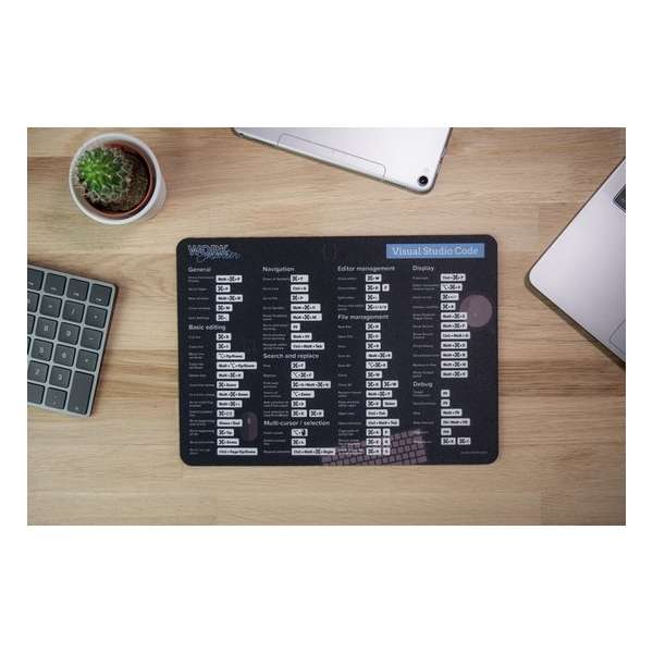 Microsoft Visual Studio Code Shortcut Mousepad - Mac