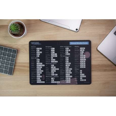 Microsoft Visual Studio Code Shortcut Mousepad - Mac