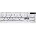 ZGB Q17 104-toetsen USB Bedraad Suspension Gaming Office-toetsenbord voor laptop, pc (wit)