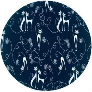 Muismat / Mousepad | Rond 20 cm | Katten | SOPHISTI-CAT