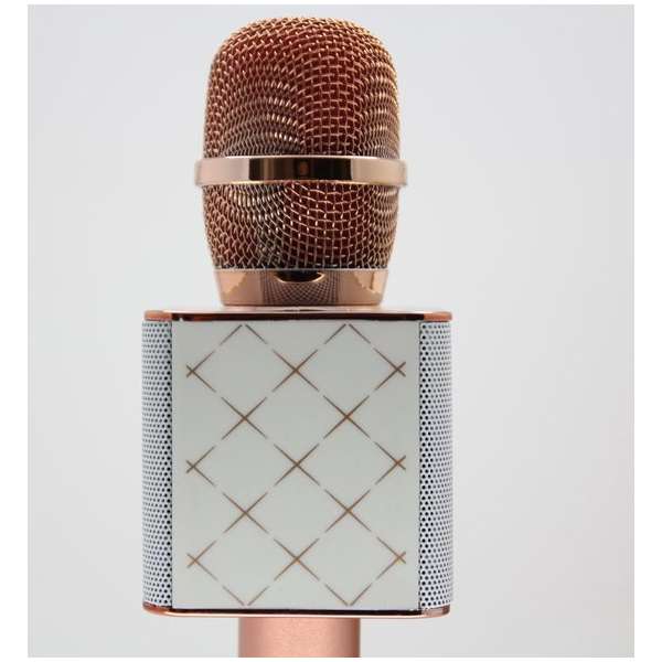 Draadloze Karaoke Microfoon Voor Mobiele Telefoon - Licht Roze