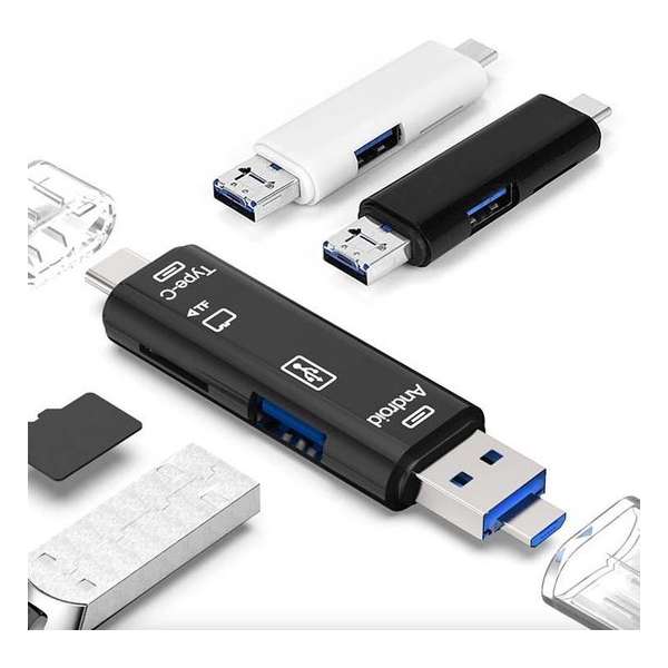 Usb 3.1 Kaartlezer SD TF Micro SD USB C micro USB OTG