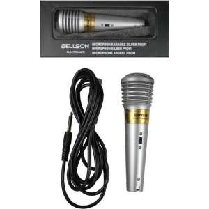 Microfoon Karaoke Zilver Profi
