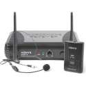Vonyx STWM711H 1-Kanaals VHF Draadloos Headset Microfoon Systeem