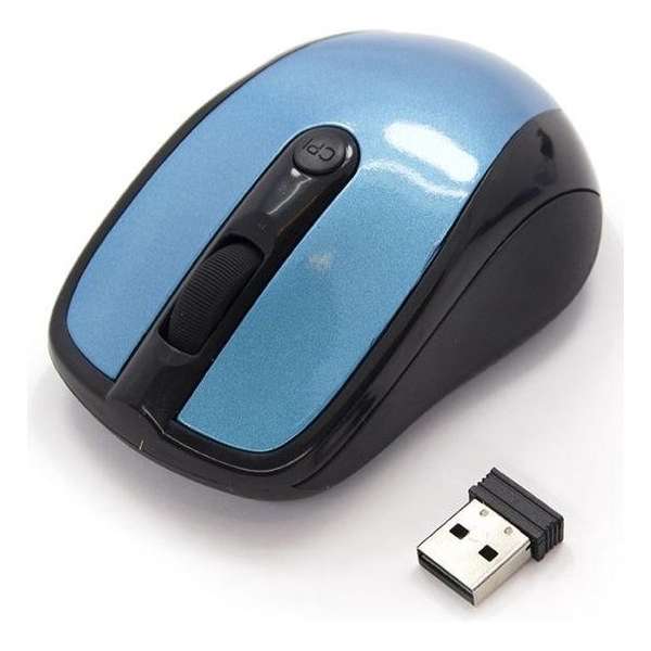 Wireless Optical Mouse - 5GHz - Blauw