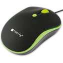 Techly IM 1600-WT-BG muis USB Type-A Optisch 1600 DPI Ambidextrous