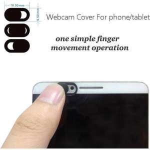 Webcam cover (3 stuks) - webcamcover - webcam sticker - privacy protector - webcam schuifjes - KELERINO.