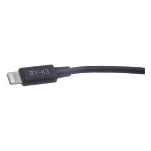 Boya Universele Adapter BY-K3 3,5mm TRRS naar Lightning