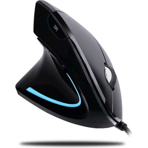 Adesso iMouse E9 muis USB Type-A Optisch 2400 DPI Linkshandig