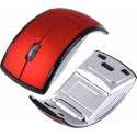 Draadloze 2 4 GHz 800-1200-1600 dpi-module Transceiver vouwen draadloze optische muis / Mice(rood)