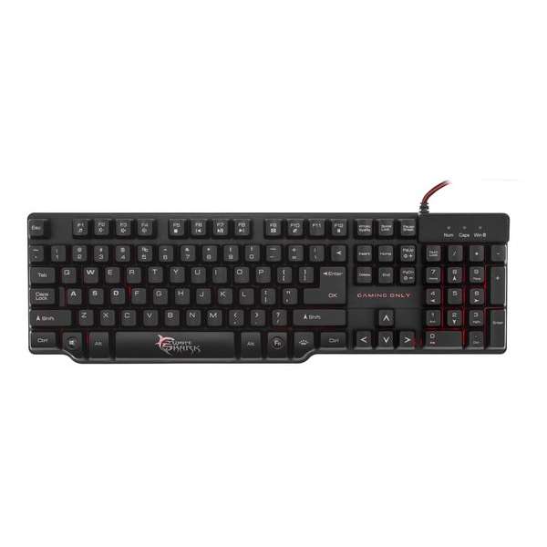 White Shark SAMURAI Gaming Toetsenbord UK Lay-Out White Shark SAMURAI Gaming Toetsenbord UK Lay-Out