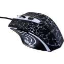 r4mpage RP-5200 5 toetsen LED-gamingmuis met verschillende 5 kleurige LED verlichting Zwart
