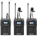 Boya BY-WM8 PRO K2 UHF wireless micophone kit 2TX+1RX