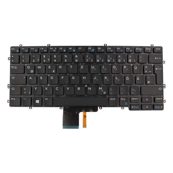 Dell 291MK - QWERTZ Duits - Laptop Toetsenbord Verlicht (Inbouw)