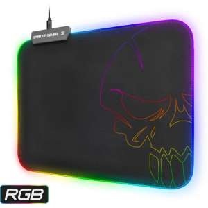 RGB gaming muismat - mediumformaat - 30 x23 x 0,3 cm