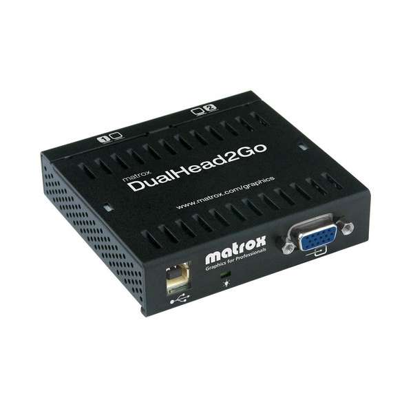 Matrox DualHead2Go Digital Edition VGA 2x DVI-I
