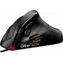 OrthoMouse Saddle muis USB Type-A+PS/2 Optisch 1000 DPI Rechtshandig