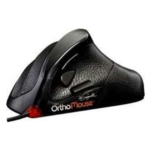OrthoMouse Saddle muis USB Type-A+PS/2 Optisch 1000 DPI Rechtshandig