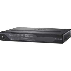 Cisco 892FSP bedrade router Gigabit Ethernet Zwart