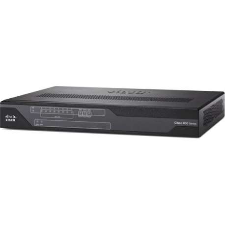 Cisco 892FSP bedrade router Gigabit Ethernet Zwart